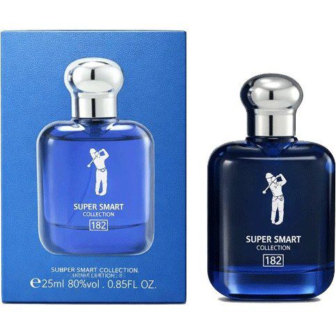 مینی ادکلن پولو آبی از شرکت سوپر اسمارت کد182 حجم 25ml