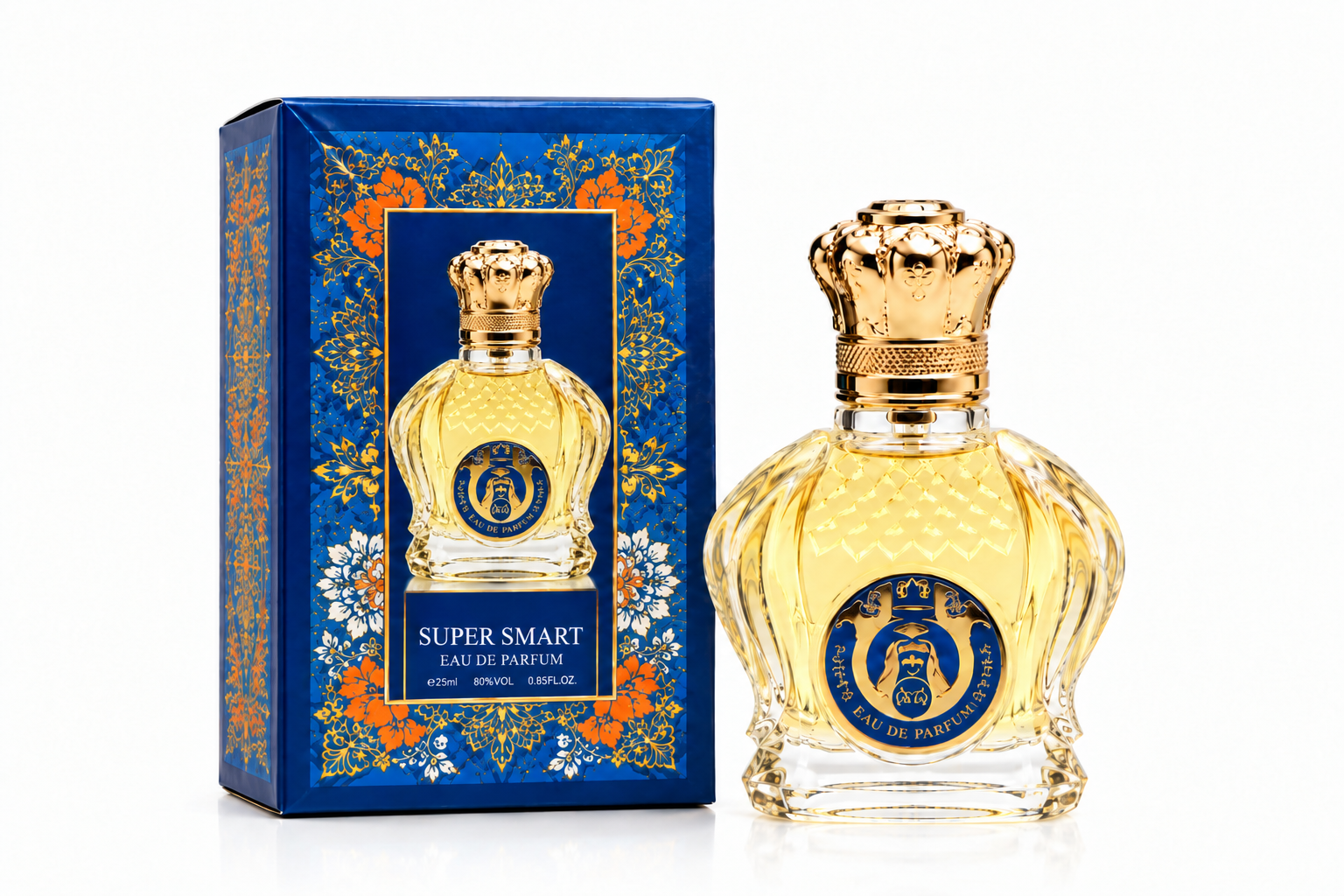 مینی ادکلن شیخ 77 از شرکت سوپر اسمارت کد062 حجم 25ml